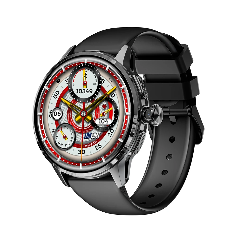 (negro) Smartwatch, Procesador De Cuatro Núcleos Sc8541e, Almacenamiento De 3+32 Gb