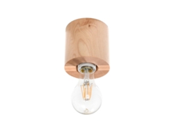 Sollux Sl.0672 Lámpara De Techo Salgado Madera Natural