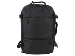 Mochila de viaje expandible de 36 a 55 litros, impermeable, con puerto USB, sistema antirrobo y compartimento para portátil de 17,3 pulgadas.