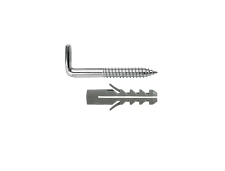 Kit Sanitario Alcayata Con Taco Expansión Ø 10 x 50 mm Fijación Calentadores / Termos de Agua WOLFPACK LINEA PROFESIONAL