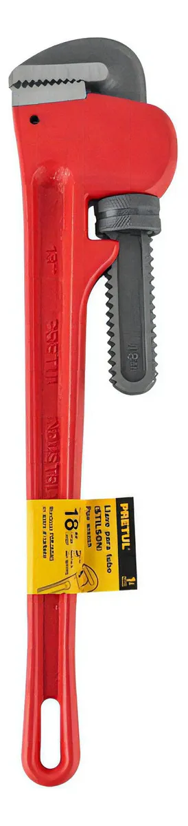 Stilson Key 18, cuerpo de hierro maleable, Pretulvayotoy