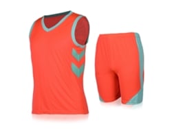 Camiseta De Baloncesto Para Niños Y Hombres, Jersey Deportivo Sin Mangas De Equipo, Cuello V (naranja Xl)
