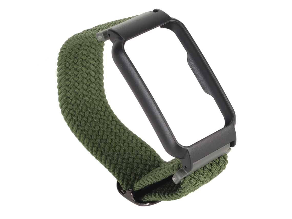 Correa Ajustable De Nailon Para La Muñeca Del Oppo Free Con Funda Negra, Deportiva Y Transpirable.