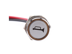 Luz indicadora LED de 12 V y 14 mm para faros antiniebla y señalización.