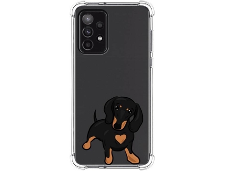 Carcasa Samsung Galaxy A52 TUMUNDOSMARTPHONE Dibujos Antigolpes Perros 04 Multicolor