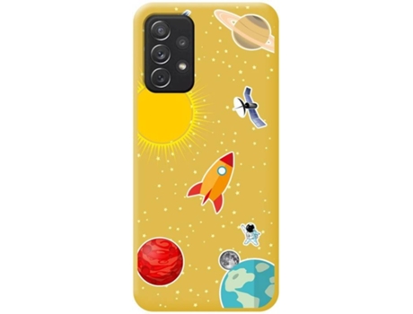 Carcasa Samsung Galaxy A52 / A52 5G / A52s 5G TUMUNDOSMARTPHONE Espacio Amarillo