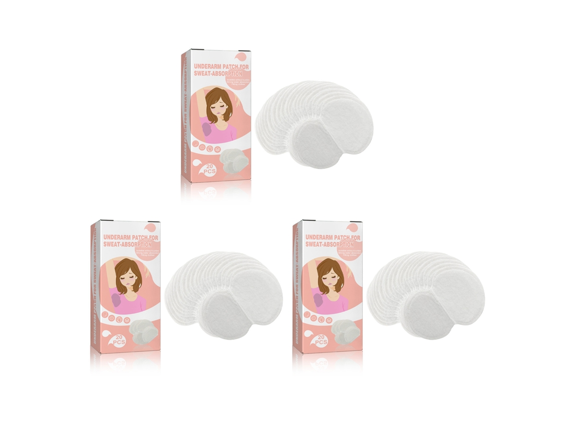 60 Paños Desechables Para Axilas Transpirables Para Verano, Material No Tejido, Fácil De Usar
