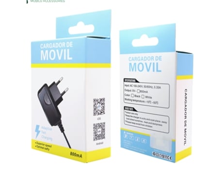 Cargador Compatible Motorola V3 SKYHE Es-00133 (Negro)