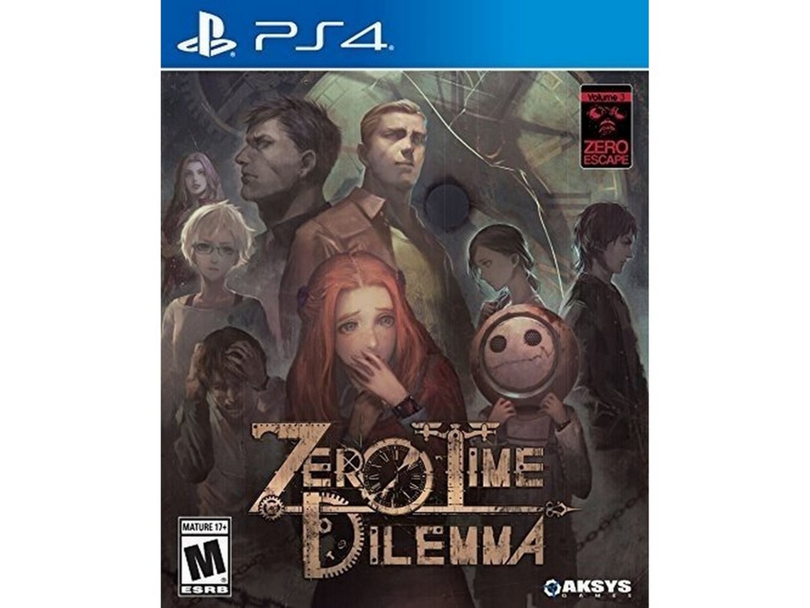 Juego PS4  Zero Escape Zero Time Dilemma