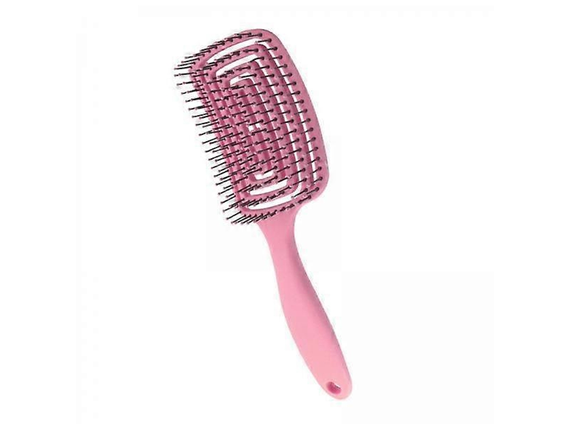 2 cepillos desenredantes de secado rápido, con ventilación para barberos, color rosa Rosewell