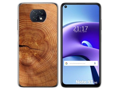 Carcasa Xiaomi Redmi Note 9T 5G TUMUNDOSMARTPHONE Dibujos Multicolor