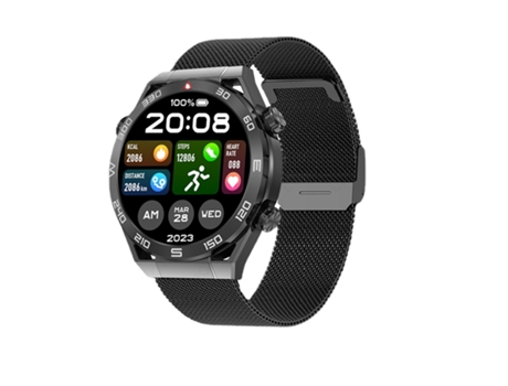 Reloj inteligente GPS para hombre, resolución HD de 454x454, llamadas de voz, relojes NFC, brújula IP68, resistente al agua, ECG PPG, reloj intelig...