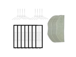 Cepillos laterales, filtros HEPA y paños de fregado compatibles con Xiaomi Mijia Stfcr01sz
