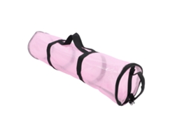 2026-bolsa De Almacenamiento De Papel De Regalo Transparente Rosado Plegable Reutilizable Impermeable Portátil Para Rollos