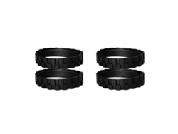 4pcs Tire Skins Replacement Parts For Irobot Roomba I3/i3+/i4/i7/i7+/e5/e6/e7 Robot Vacuum Spare Parts Accessories