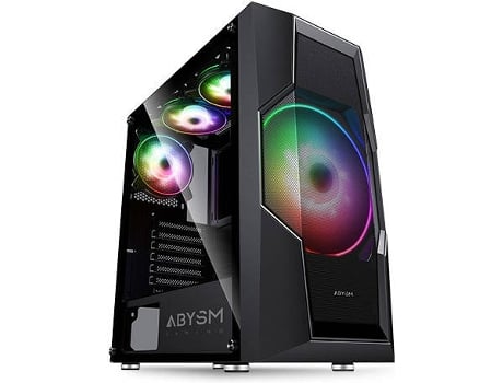 Caja PC ABYSM Danube (ATX Tower - Negro)