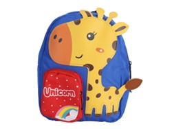 Mochila Con Diseño De Animales Adorable Para Niños De Preescolar/jardín De Infancia De 3 A 6 Años, Color Azul.
