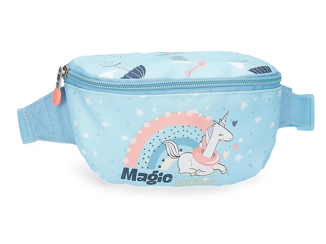 Riñonera Enso Magic Summer de poliéster azul claro
