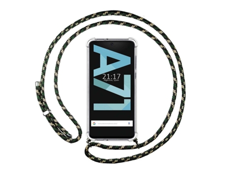 Carcasa Samsung Galaxy A71 TUMUNDOSMARTPHONE Colgante Verde