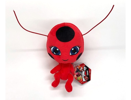 Peluche BANDAI ladybug kwami tikki 15cm (Tam.: 15 cm)