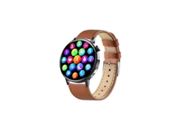Reloj inteligente impermeable con Bluetooth, llamadas, multifuncional, compatible con iPhone, Samsung y Android, color marrón, Bestvite F67pro