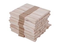 400 Palitos De Helado De Madera Natural Para Manualidades Y Uso En La Cocina.