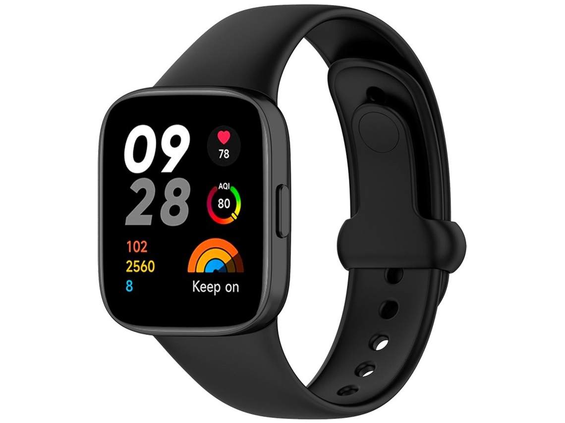 Correa Silicona Xiaomi Redmi Watch 3 Sports Negra Oem