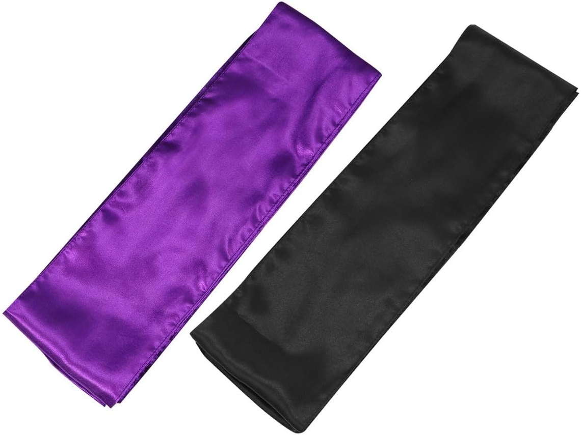 Bandes De Maintien Pour Pelucas Sans Cabello Lot 2 En Satin Large Bord Cómodo Mujers Porter