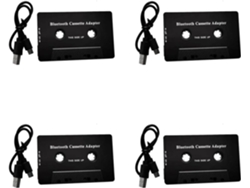 Adaptador De Audio Bluetooth 5.0 Para Casete Universal 4x Para Coche.