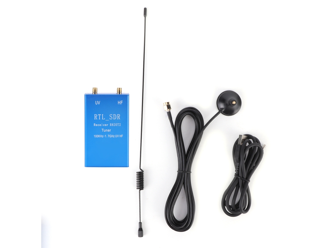 Kit receptor de antena independiente para radio Rtl2832u R820t2 (100 kHz-1,7 GHz)