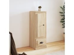 Aparador Alto Madera Contrachapada Roble Sonoma 36x35,5x103,5cm