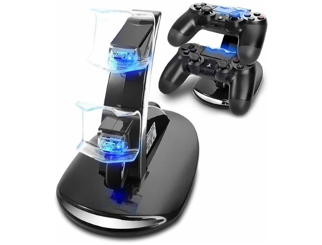 Cargador YIZHOOD para controladores Ps4, cargador de estación de acoplamiento, soporte de carga rápida USB Dual para Playstation 4 Ps4/P YIZHOOD