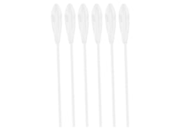 6 Peças Flutuadores De Pesca De Sinking Em Acrílico Transparente Branco Grande Ecológico 15g