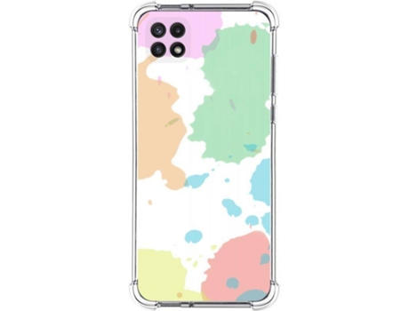 Carcasa Samsung Galaxy A22 5G TUMUNDOSMARTPHONE Acuarela 05 Multicolor