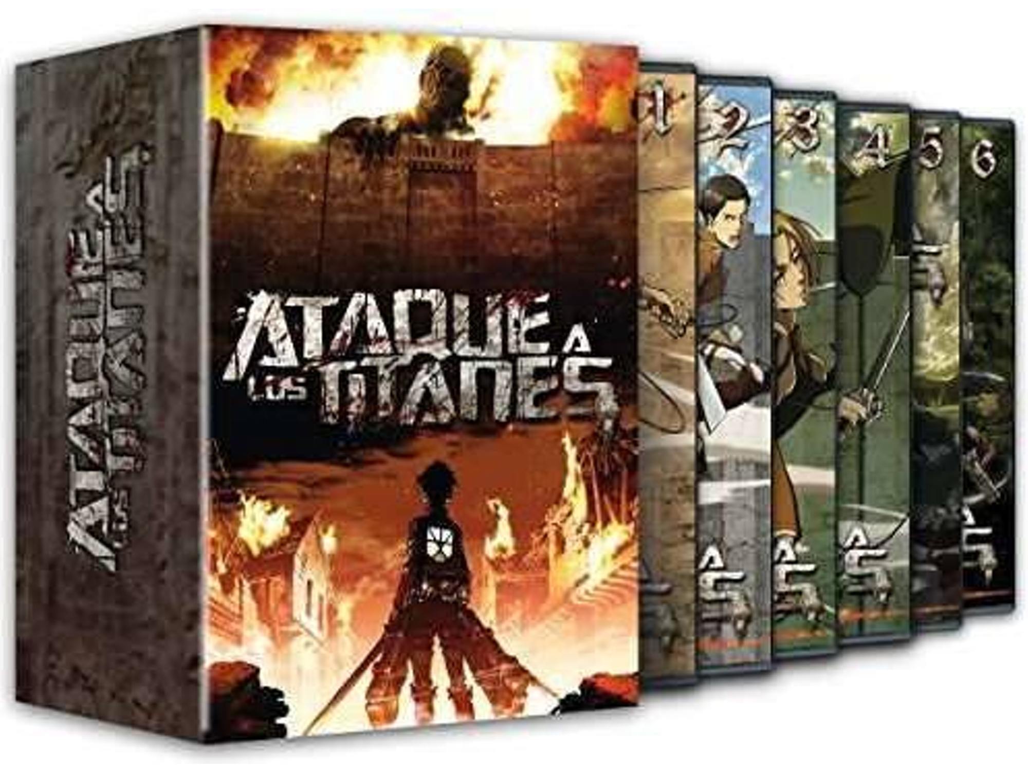 DVD Ataque A Los Titanes Temporada 1