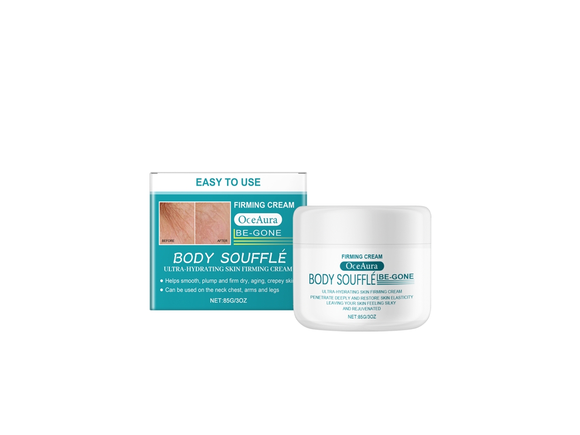 Crema hidratante corporal reafirmante y saludable