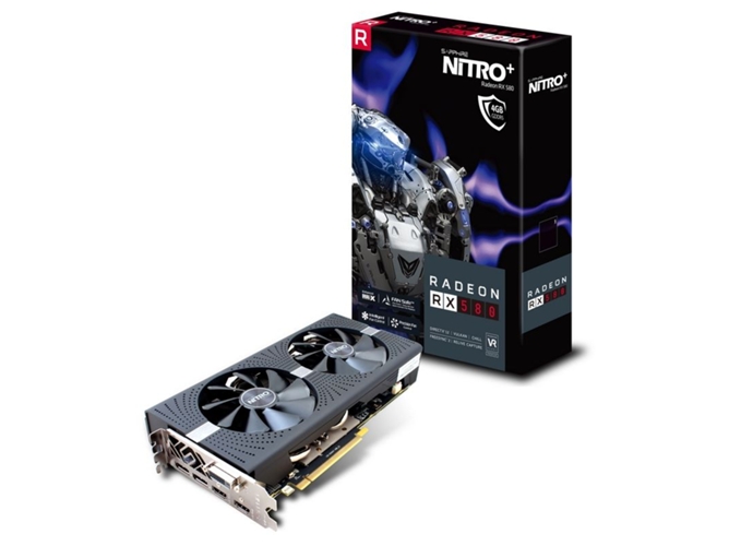 Tarjeta Gráfica SAPPHIRE RX580 Pulse 4GB