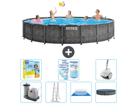 Piscina Tubular INTEX 26744GN-CB51 (24311 L - 549x122cm)