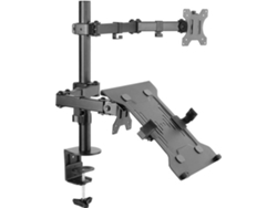 SUPORTE EQUIP LCD 13'-27'VESA DESK MOUNT