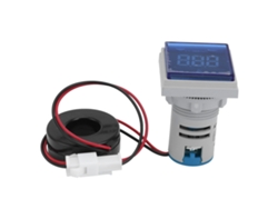 Medidor De Corriente Digital Con Luz Indicadora, Señal Cuadrada, Ca 220v Ad16-22fsa