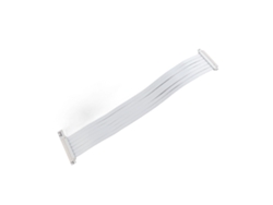 Baoj-2026cable, cable de extensión flexible PCIe 3.0 x16 para tarjeta de video, ángulo de 90 grados, 60 cm, blanco.
