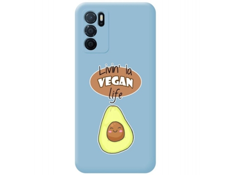 Carcasa Oppo A16 / A16s TUMUNDOSMARTPHONE Silicona Líquida Dibujos Azul