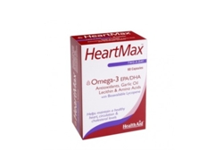 Complemento Alimentar HEALTH AID Heartmaxulas (60 Cápsulas)