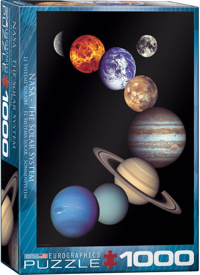 Puzzles EUROGRAPHICS NASA El Sistema Solar (1000 peças)