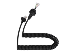Cable de micrófono de repuesto (compatible con radio Icom Hm 152)