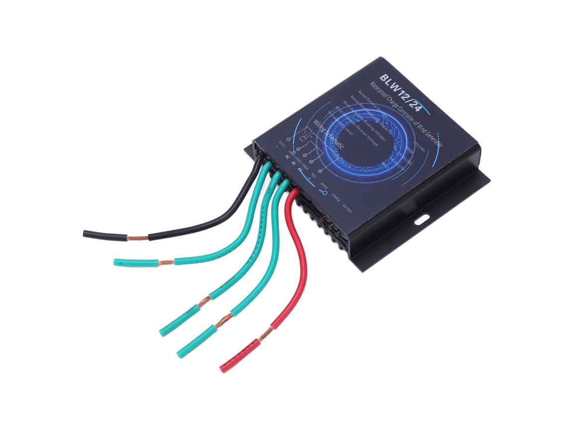 Controlador De Generador Eólico 500w 12v 24v Impermeable Para Carga Automática De Energía