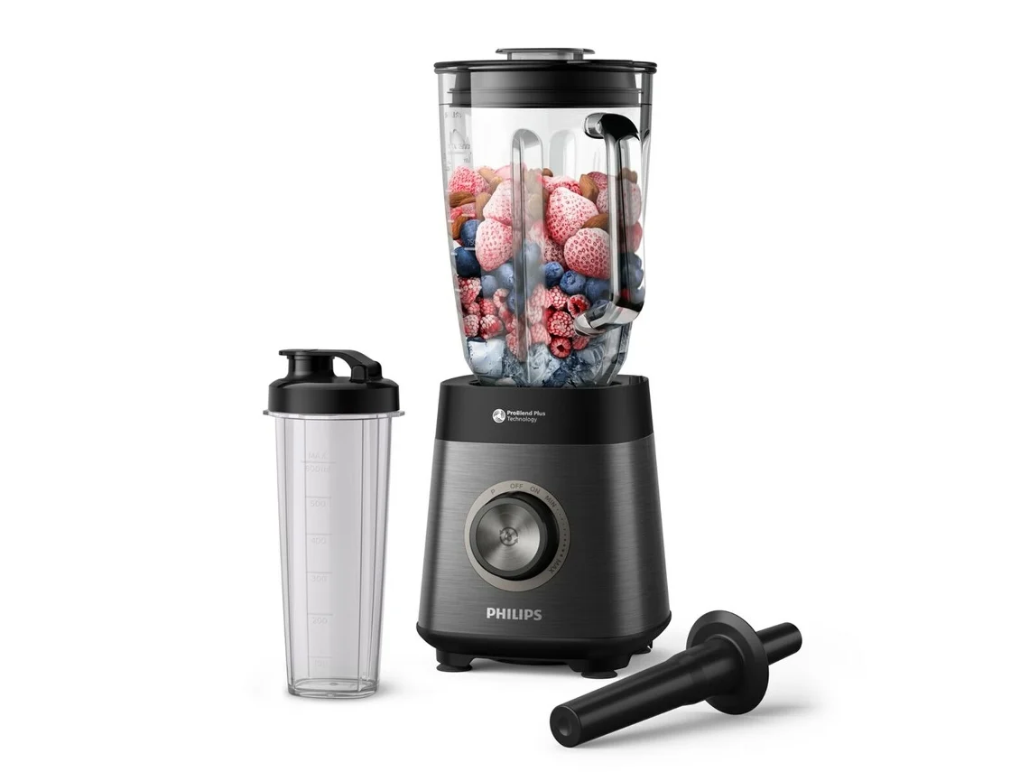 Batidora de Vaso PHILIPS HR3041/00 (Gris - 1200 W - 2 L)