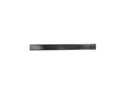 Bajante de aluminio Renoplast® Rk65, 100 cm, 45 x 45 mm, rectangular, color grafito, para canalones y pluviales.