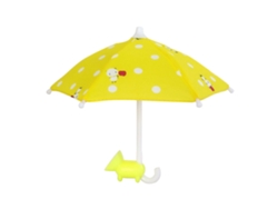 Porta Teléfono Paraguas (protector Solar) Estilo De Oso Amarillo Mini