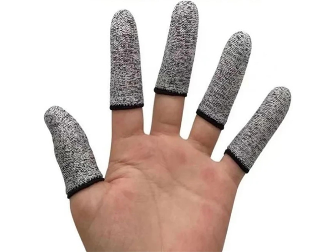 Paquete De 10 Protectores De Dedos Anticorte, Fundas Protectoras Reutilizables Para Costura.